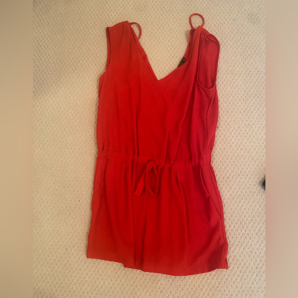 Red Zara Romper
